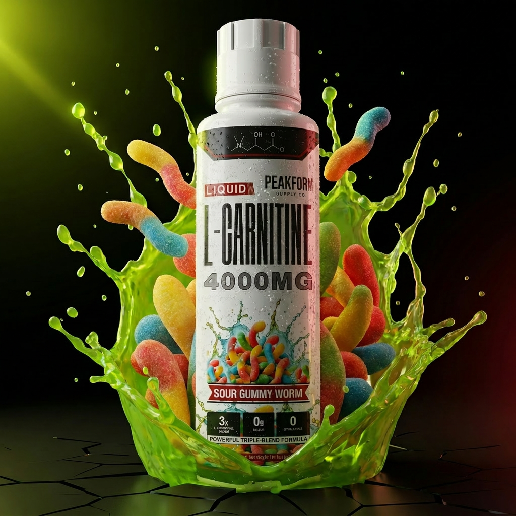 PeakForm SHRED 4000™ Liquid Carnitine Complex | Burn Fat 3X Faster