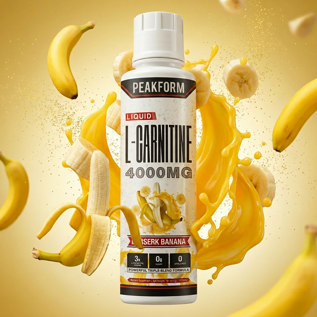 PeakForm SHRED 4000™ Liquid Carnitine Complex | Burn Fat 3X Faster