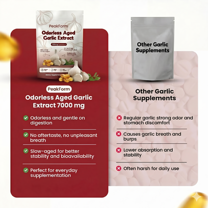 AGED GARLIC EXTRACT - 7500MG ODORLESS SOFTGELS