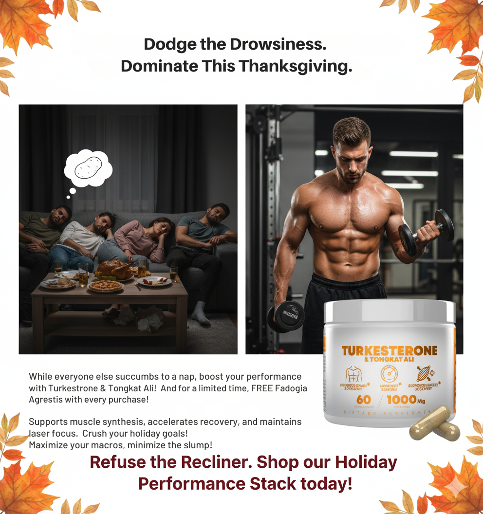 Tongkat Ali + Turkesterone: For Peak Performance