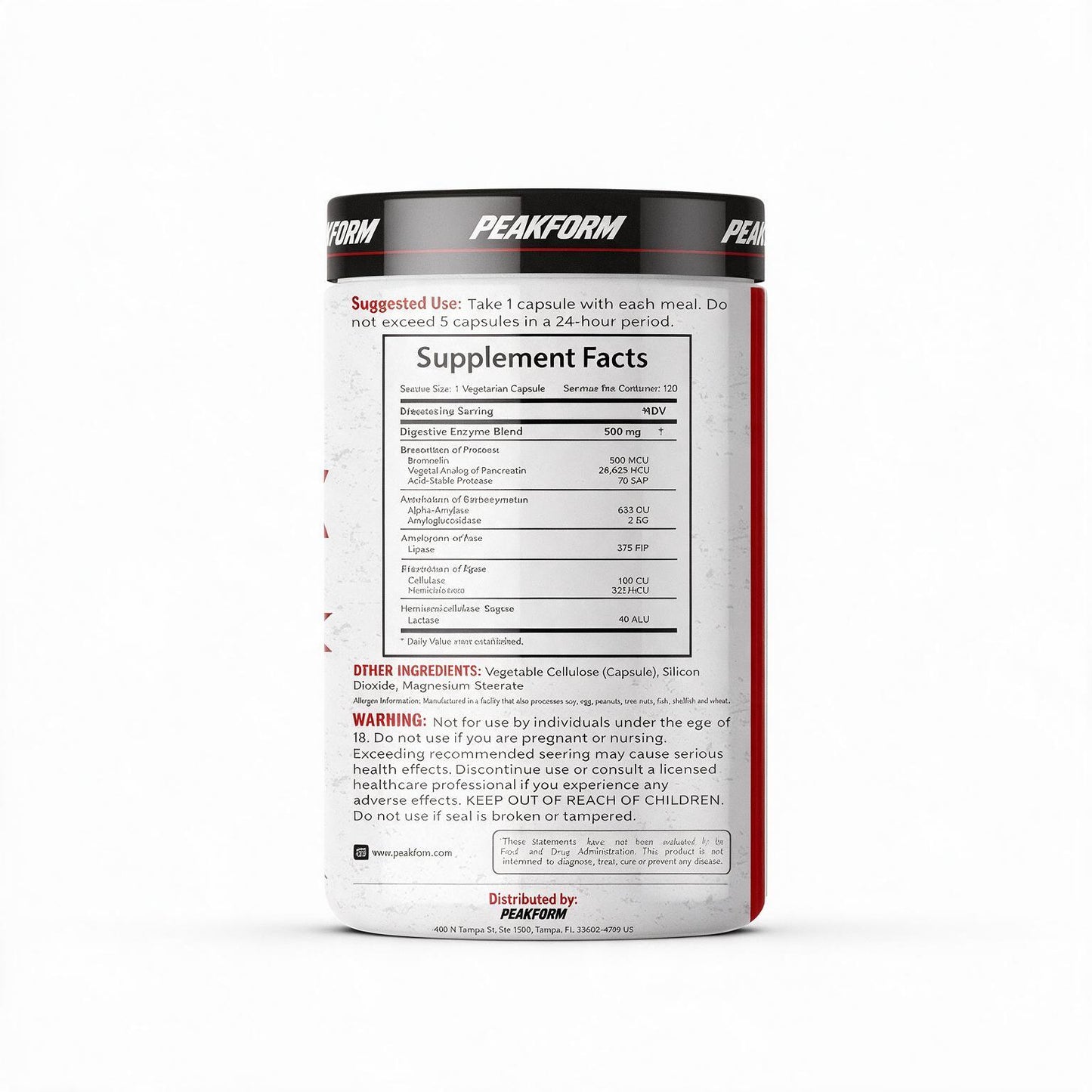 PEAKFORM - ENZYME MATRIX