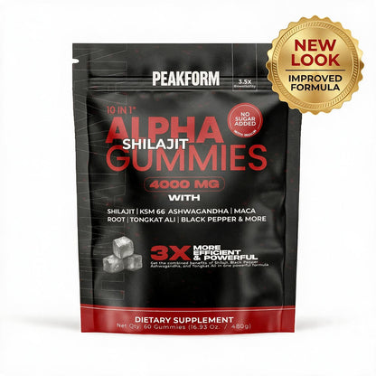 PEAKFORM - 10-IN-1 ALPHA SHILAJIT GUMMIES