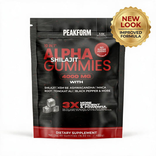 PEAKFORM - 10-IN-1 ALPHA SHILAJIT GUMMIES