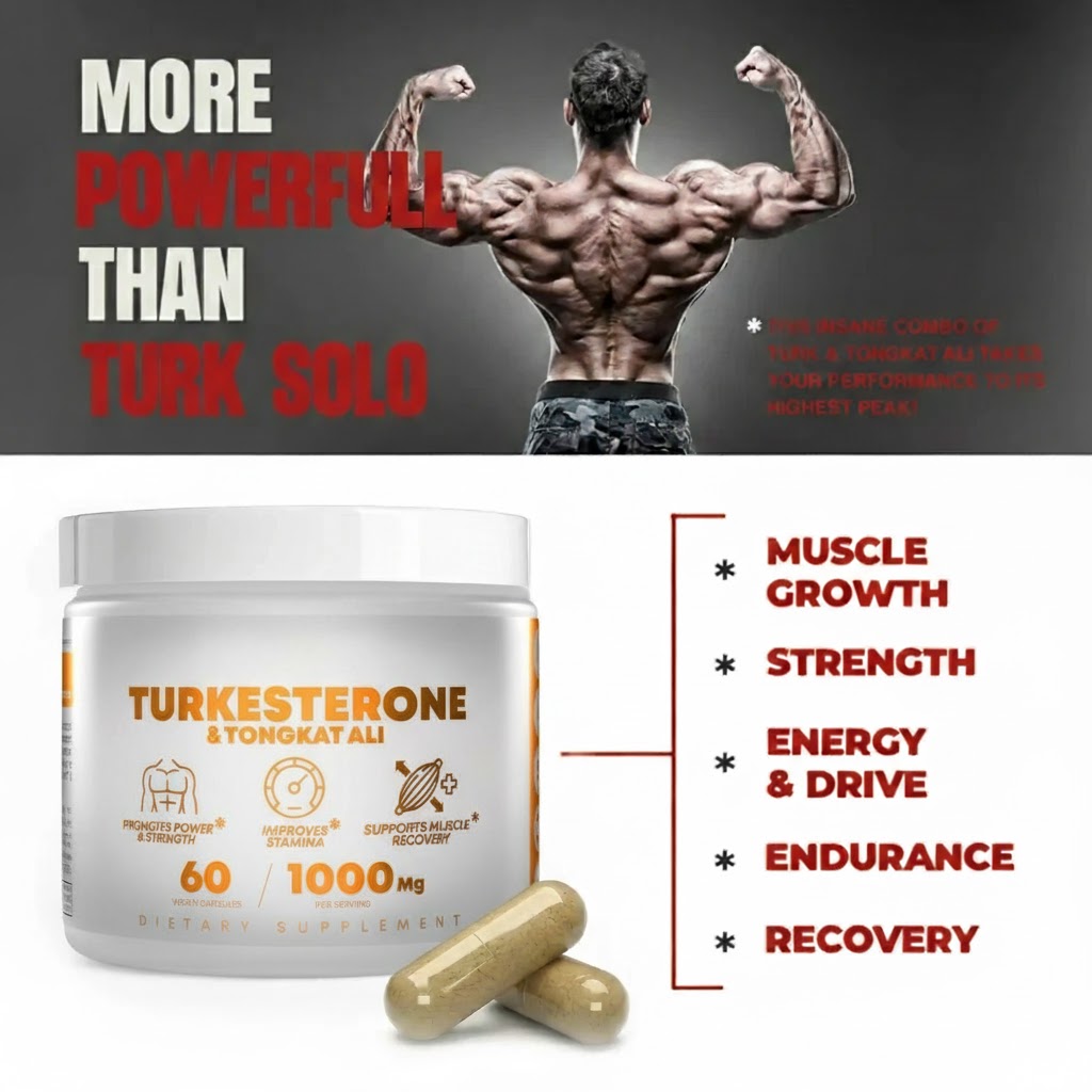 Tongkat Ali + Turkesterone: For Peak Performance